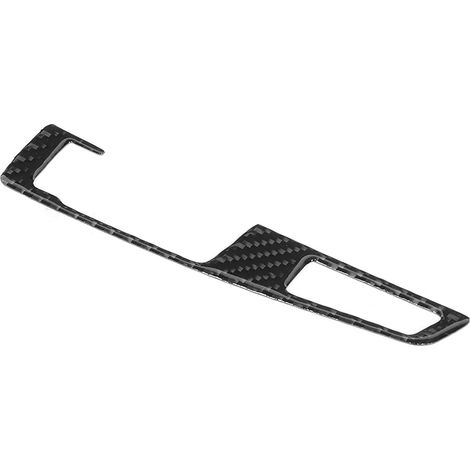 Cache de panneau de commande de levier de vitesse en fibre de carbone compatible avec F07/ F10/ F25/ F26 2009‑2016 LHDB (double interrupteur) (1/5)