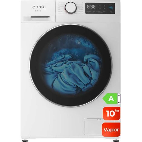 Lavatrice evvo nature 10 capacità 10 kg velocità 1350 rpm