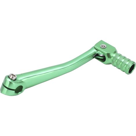 Motorrad-Starthebelpedal, CNC-gefrästes Aluminium, feinfühlig, universelles Zubehör für Motorräder, Grün (1/5)