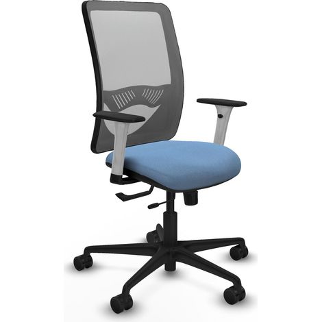 Sedia da ufficio piqueras y crespo Zulema grigio braccioli bianchi (1/2)
