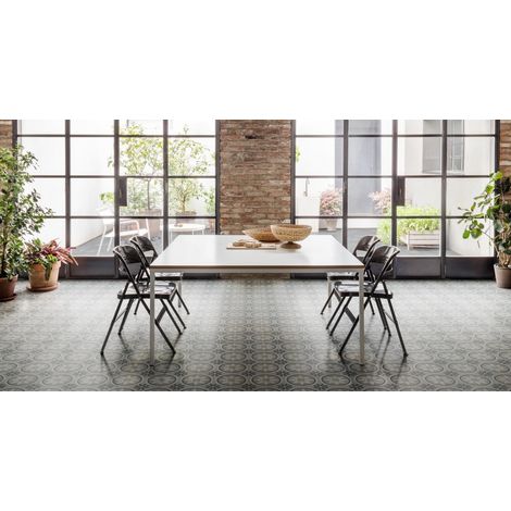 Carrelage Imitation Carreaux de Ciment D SEGNI BLEND Tappeto 9 20x20cm (1/2)