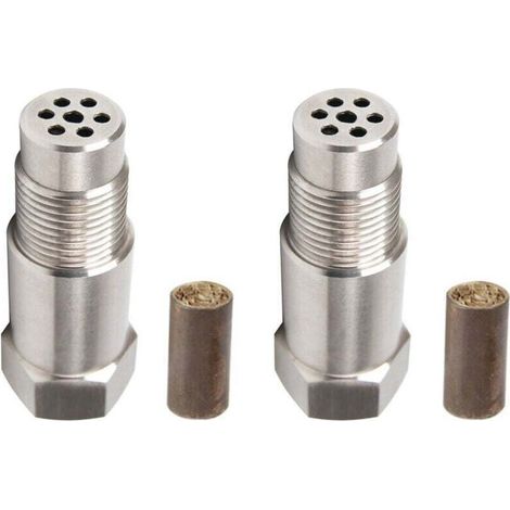 Set of 2 O2 sensors, oxygen sensor for car Cel Fix Check Engine Light Eliminator Adapter Oxygen M18X1.5 (1/4)
