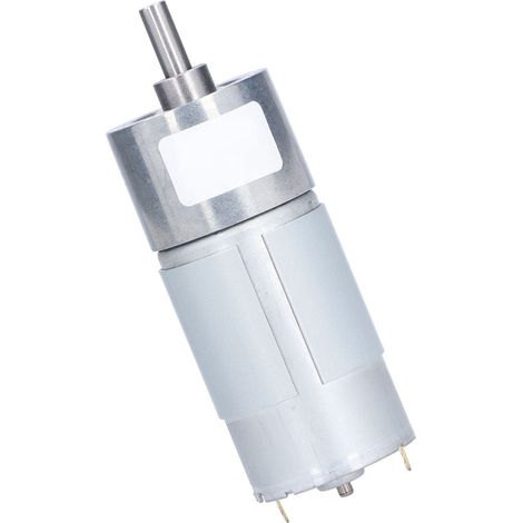 Moteur à engrenages DC 24V 267 tr/min, réducteur électrique miniature, contrôle marche avant/arrière et vitesse, motoréducteur à courant continu pour bricolage. (1/5)