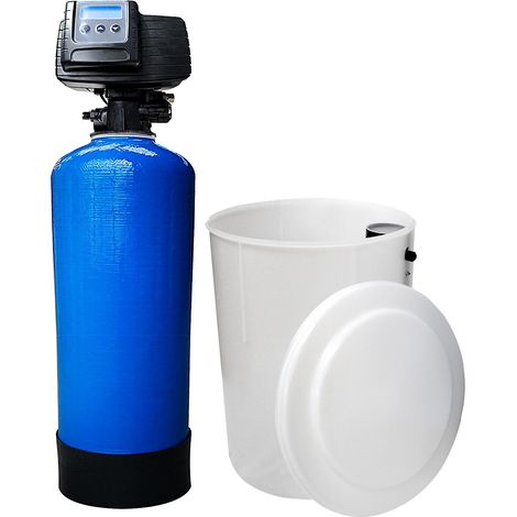 Toodo – Adoucisseur d'eau bi bloc 50L – Vanne volumétrique Fleck 5600 SXT – Élimine le calcaire – Certifié ACS (1/7)