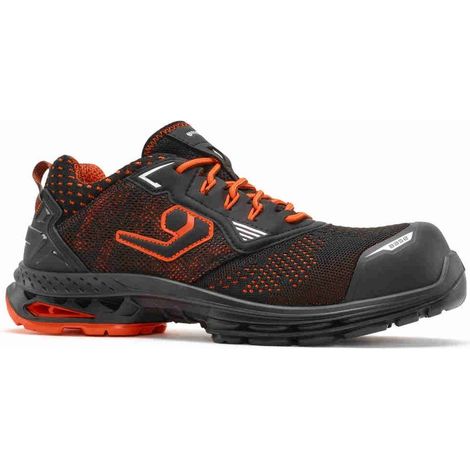 Scarpe Base Protection Run and Work - Berlin S1PS LG Nero/Arancione 37