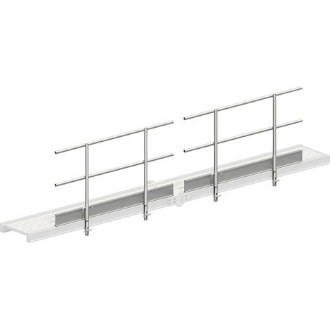 Layher Seitenschutz für Alu-Steg 600 faltbar, 5,10m Länge (1/3)