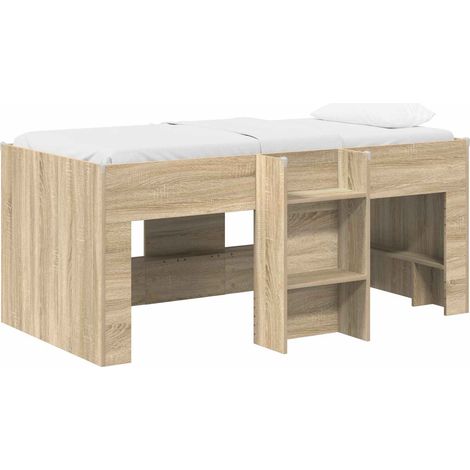 Maison Exclusive - Letto Alto per Bambini 2 pcs Sonoma 163 x 101,1 x 68,5 cm