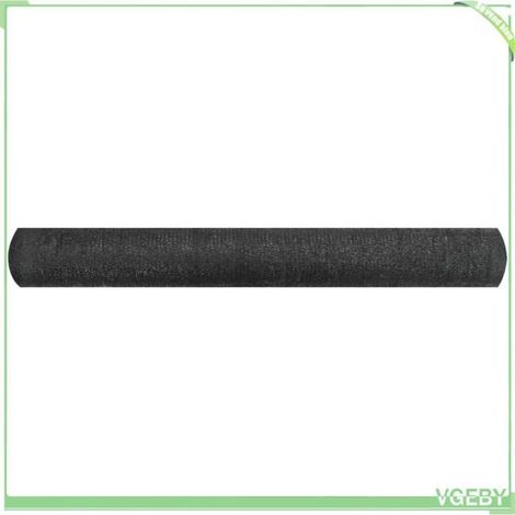 Filet brise-vue - FAFEICY - 149347 - 2x10 m - PEHD 150 g/m² - Noir (1/3)