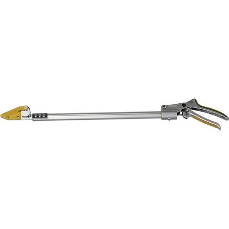 Sécateur télescopique à longue portée 630 mm de longueur Élagage des arbres et cueillette de fruits Pratique et durable Avec rotation (1/5)