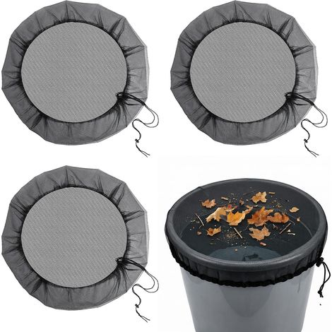 3 Filets De Citerne De Pluie De 100 Cm,Filet Anti Moustique avec Cordon (1/5)