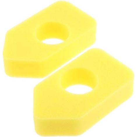 2 pièces filtre à air en mousse jaune pour Briggs & Stratton 698369 Classic Sprint Quattro moteurs S 4216, 5086K, 5088, 5088H, 5099, 698369 pour CRAFTSMAN SPA8S1062853001 (1/3)