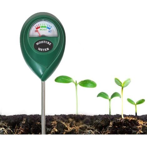 Humidimètre de Sol Hydromètre, Capteur Humidité Sol Hygrometre Plante, Soil Moisture Meter Soil Tester Jardinage Testeur de Sol Mètre d'humidité (Pas Besoin de Batterie) (1/5)