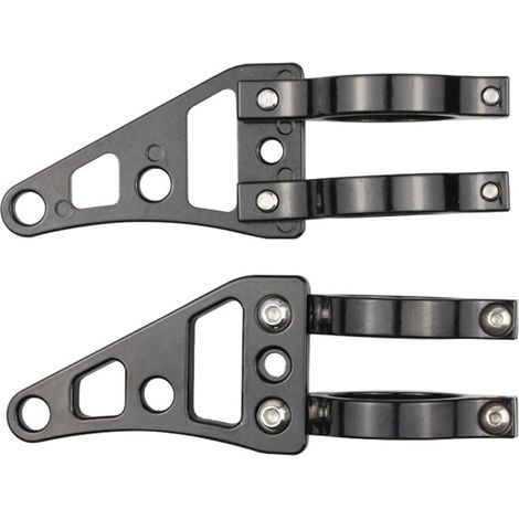 Retro motorcycle headlight bracket, front headlight bracket for shock absorber, 41mm Harley headlight bracket made of aluminum alloy (1/4)