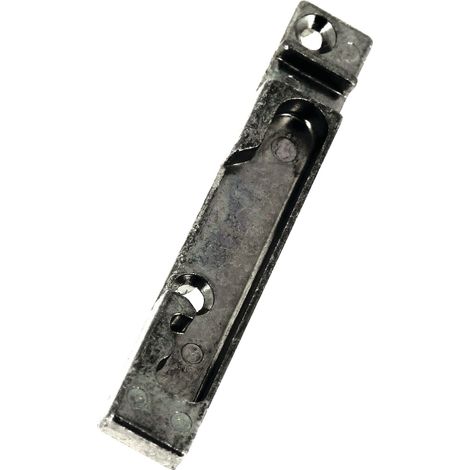 Gâche inférieure FERCO E-19223-00-L-1 sens gauche FerGUard argent pour oscillo-battant (1/3)