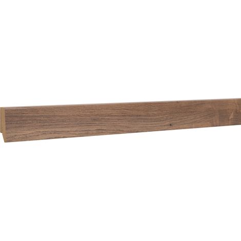 Classen Clip-Fußleiste 240 cm 58 x 19 mm Epic braun Sockelleiste
