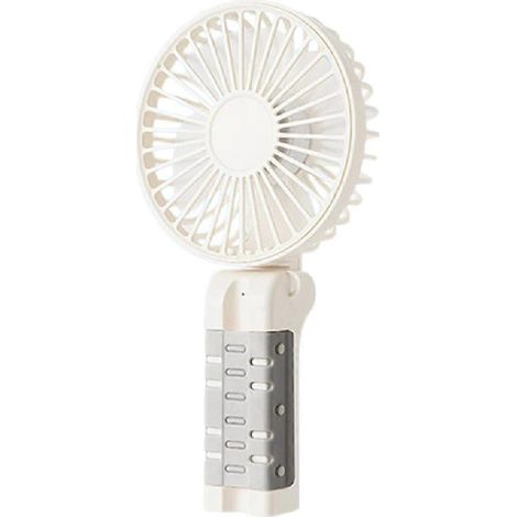 À clip ventilateur rechargeable réglable pliable 3 vitesses à main refroidisseur petit refroidissement accessoires A (1/5)