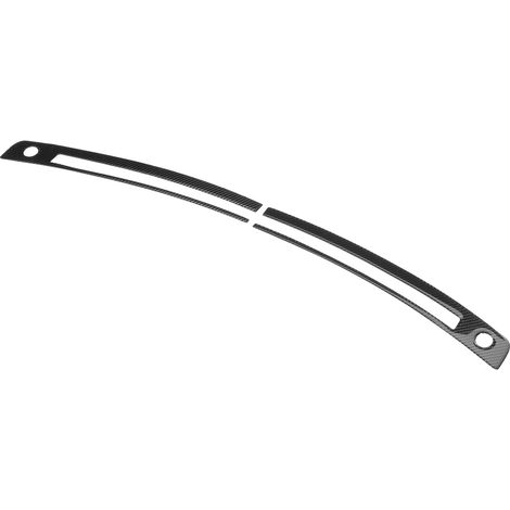 2 pièces de garniture de sortie de tableau de bord de commande centrale en fibre de carbone pour climatisation avant, compatible avec Subaru BRZ 13-20 (1/5)