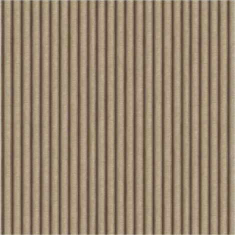 Grandeco Gilded Stripe Bronze Vinyl Wallpaper Scrubbable Paste The Wall Metallic (1/4)