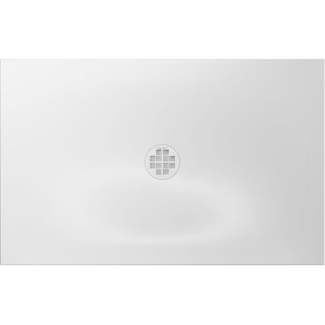 Crosswater Creo receveur de douche - 140x76x2.5cm - rectangulaire - blanc