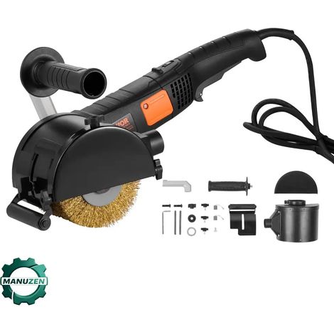 Manuzen - Satinatrice métal et bois 1300 W — 6 vitesses (1/5)