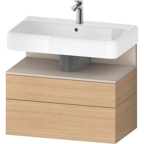 Duravit Collection One mueble bajo lavabo, 1 extraíble y 1 cajón,