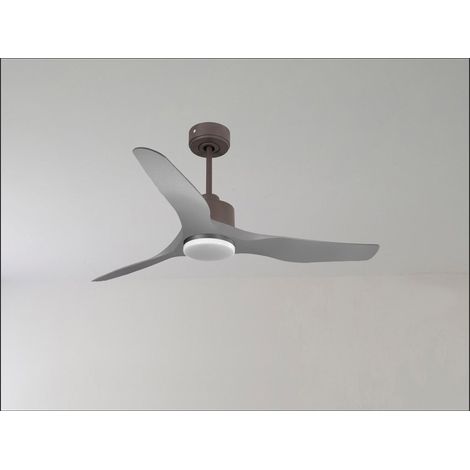 Ouray de Klassfan - Ventilateur de plafond et destratificateur moteur DC basalte pales bois sombre 25 à 40 m² OurayDC1P7Dw132 (1/5)