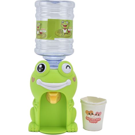 Niedlicher Miniatur-Getränkespender, Puppenhaus-Accessoire, Frosch-Spielzeug für Kinder (1/5)