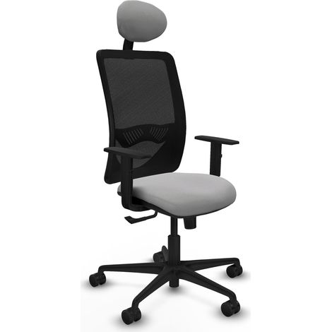 Silla piqueras y crespo Zulema negro espuma ergonómica (1/2)