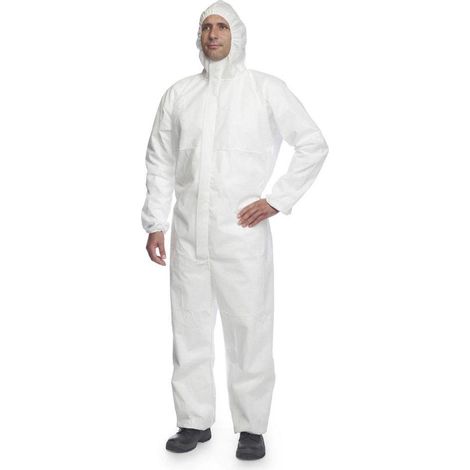 Combinaison jetable à cagoule 20 - Blanc-D15338122 - Proshield