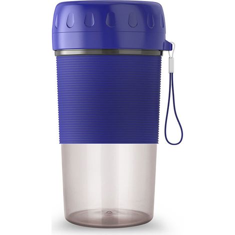 Green Mobility-Machine à jus,Mini presse-agrumes électrique Portable de 300ML, extracteur de fruits, presse-agrumes, Smoothie, USB, bleu (1/5)