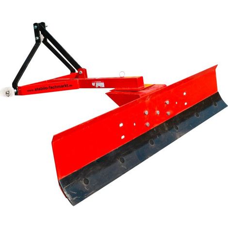 Dema – Lame de nivellement 180 cm – Épaisseur 5 mm – Largeur de travail 1800 mm – Attelage trois points – Pour travaux de sol légers