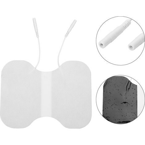 Électrode Adhésive Réutilisable pour Appareil TENS, Soulagement Douleur Musculaire (1/4)