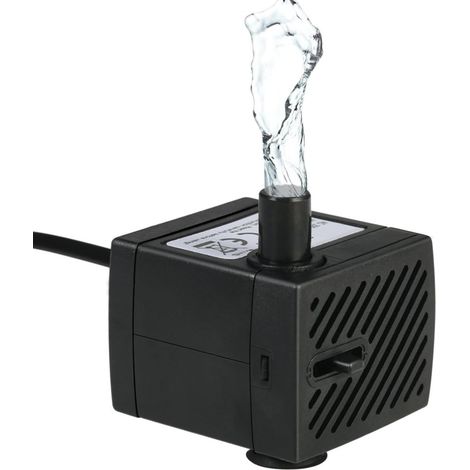 Mini-Tauchpumpe 280 l/h 5 W, Aquariumpumpe, Statuen, Hydrokultur