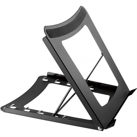 Support d'ordinateur portable Neomounts NSLS075BLACK réglable en hauteur, inclinable (1/4)