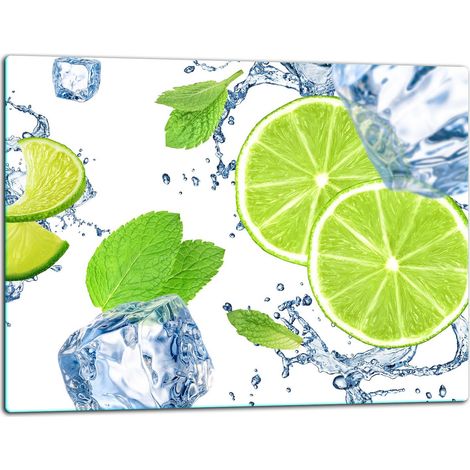 Tablero de corte de placa de vidrio 52x40 fruta (1/5)