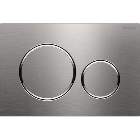 Sigma 20 Round Betätigungsplatte 115882SN1 Edelstahl gebürstet / poliert, easy-to-clean