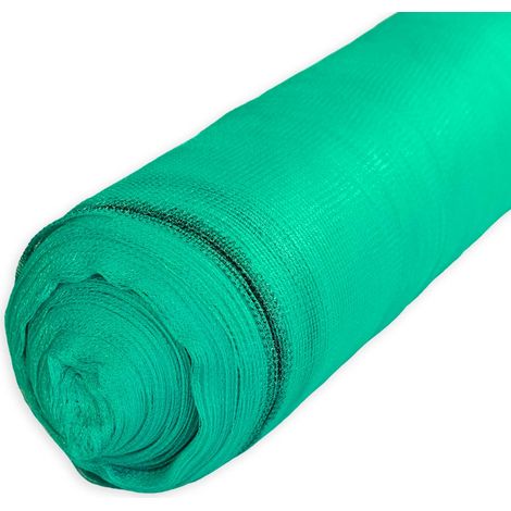 Tecplast – Filet d'échafaudage vert 3,07x20 m 50g/m² – Protection chantier – Maille extensible – Filtration vent 35% – Occultation 30%