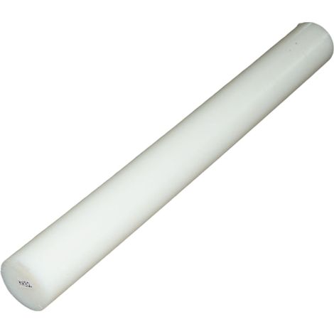 Barra di poliammide PA6 bianca 1000x110mm 11.9 Kg (1/4)