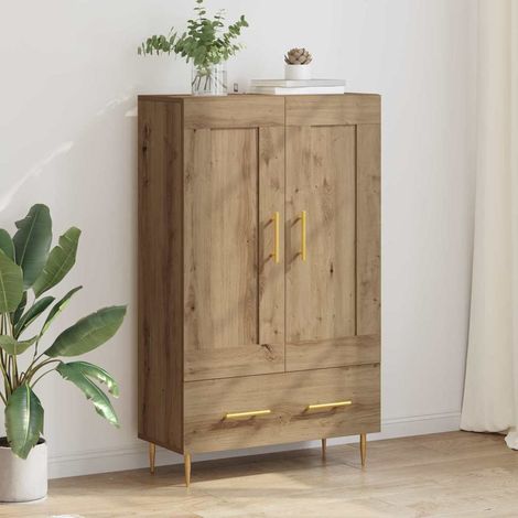 Highboard Artisan-Eiche 69,5 x 31 x 115 cm Holzwerkstoff