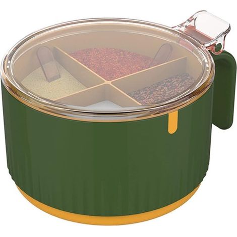 Tarro para especias，Verde，Gris (1/3)