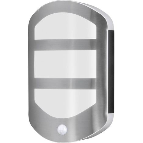 OSRAM HOMELIGHTING ENDURA Style Plate Wall Sensor 12.5W Stainless Steel 4099854461675 Lampada da parete per esterni a L (1/4)