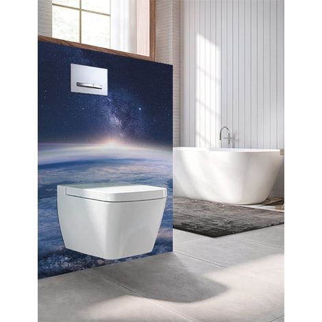 Panneau mural Decofast - Autour du Monde - pour habillage Bâti-support - 1500 x 1200 x 3 mm - Cosmos - Lazer (1/2)