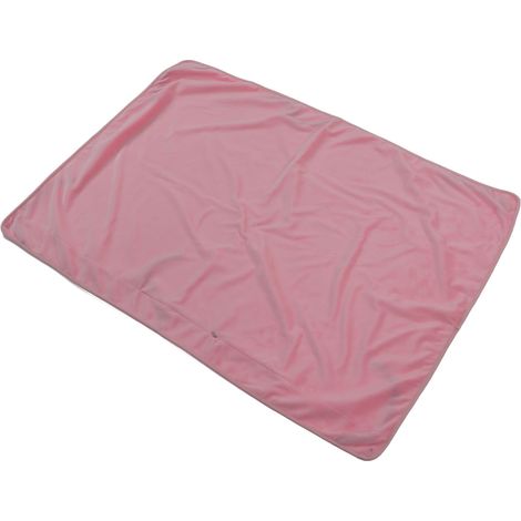 Babydecke, weich, warm, einlaufsicher, doppelseitig, flauschig, tragbar, Decke/Schal für Zuhause und Büro, rosa. (1/5)