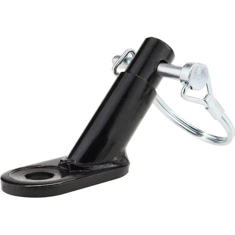 Attelage de remorque pour vélo, adaptateur, support, accessoires pour remorque de vélo, pour enfants, animaux de compagnie, camion, noir, 1 pièce (1/5)