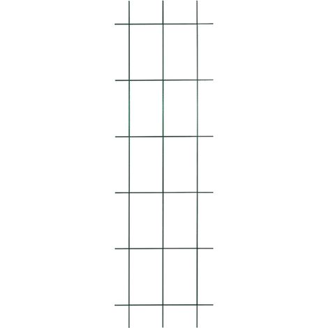 tutore a scala in acciaio rivestito in plastica 45 cm, verde