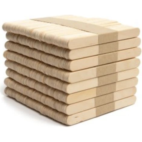 Palitos NATURALES para loros SIMPLEX S/M para pata o recambios DIY 50 piezas (1/4)