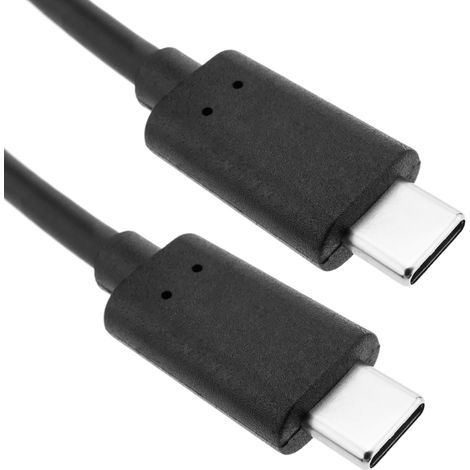 BeMatik - Câble USB Type C 3.1 Gen 1 Mâle à Mâle 5Gbps 1.8 m (1/5)