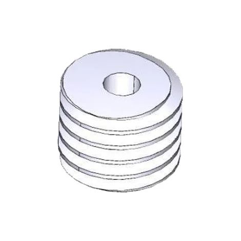 CAME 119RIY003 Vite Senza Fine Per Motore Bx 74 78 Ricambio (1/3)
