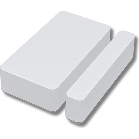 Türfenster alarmensor, capteurs de porte et de fenêtre/Alarme de fenêtre Système d'alarme de sécurité sans fil Technologie sécurité avec alarme capteur (blanc) (1/5)