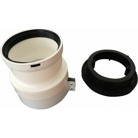Kit d'adaptation 60/100-80 pour cheminée - Ariston 3318369 (1/2)